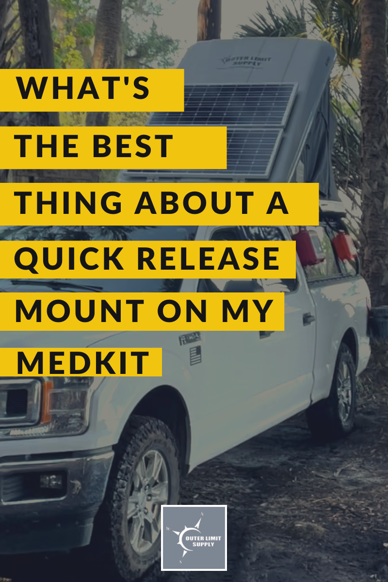 What's The Best Thing About A Quick Release Mount On Your MedKit?
