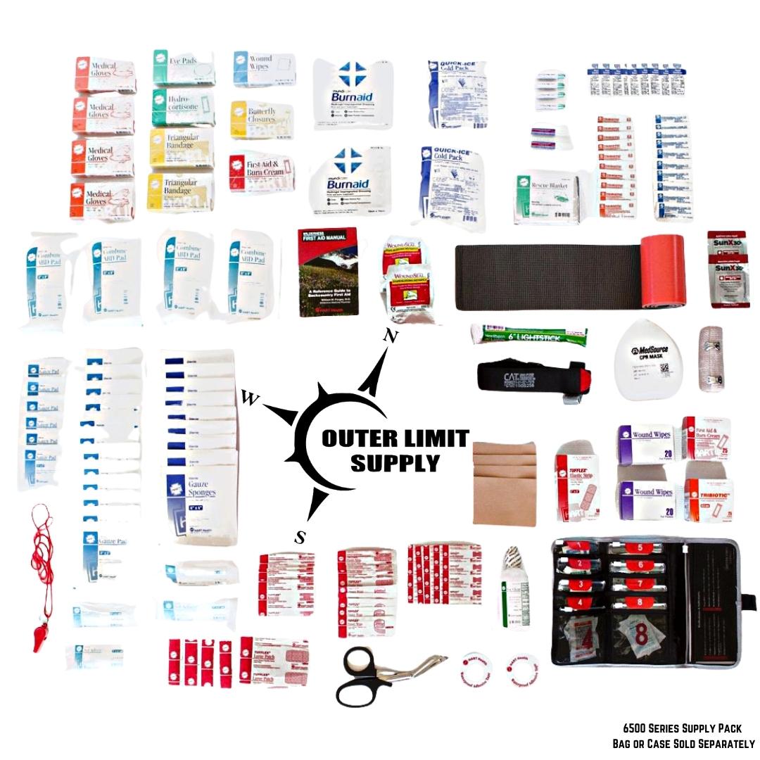 Eagle View of the Outer Limit supply 6500 Series Medical Kit Refill.