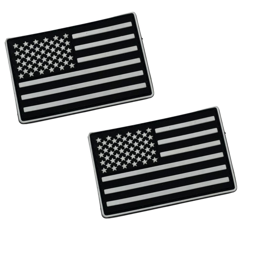 American Flag PVC-Velcro Patch