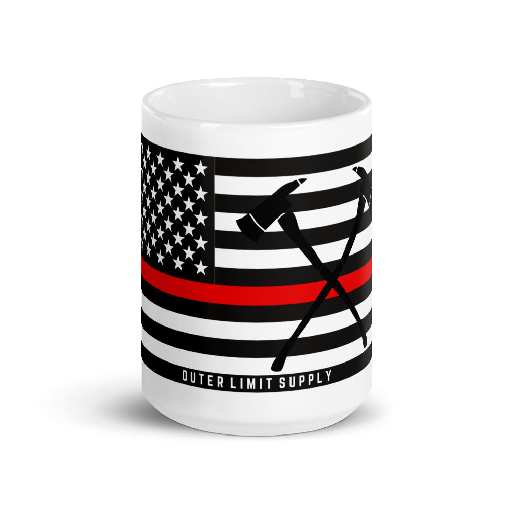 Outer Limit Supply - American Firefighter Mug