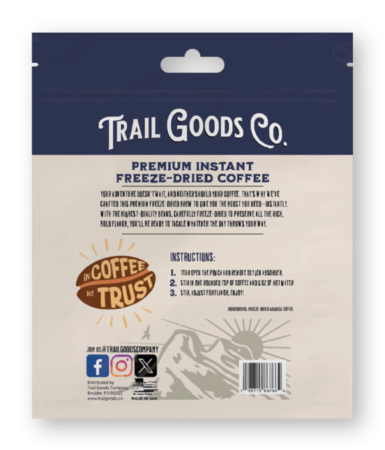 Premium 100% Colombian Freeze-Dried Instant Coffee