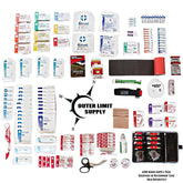 Eagle View of the Outer Limit supply 6500 Series Medical Kit Refill.