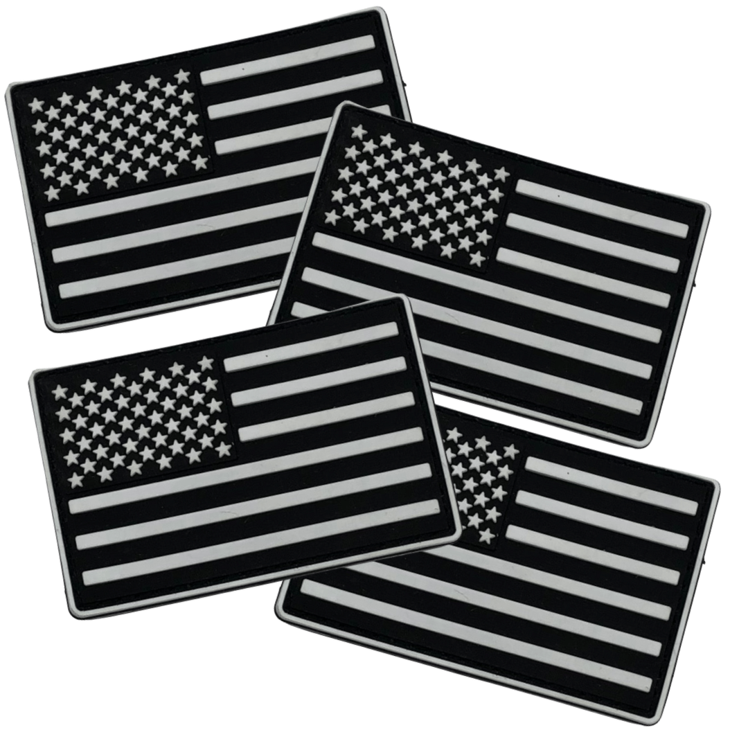 American Flag PVC-Velcro Patch