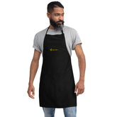 Outer Limit Supply Classic Gold Embroidered Black Apron