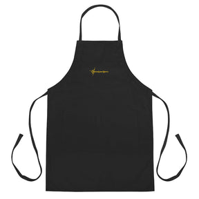 Outer Limit Supply Classic Gold Embroidered Black Apron