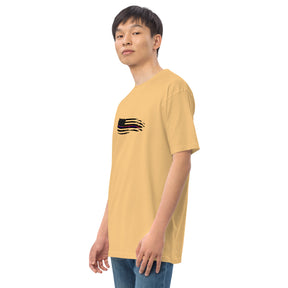 Battered American Flag Premium Heavyweight Tee