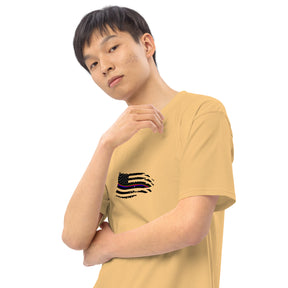 Battered American Flag Premium Heavyweight Tee