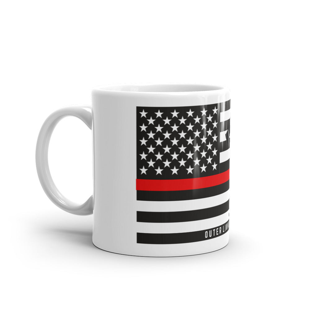 Outer Limit Supply - American Firefighter Mug